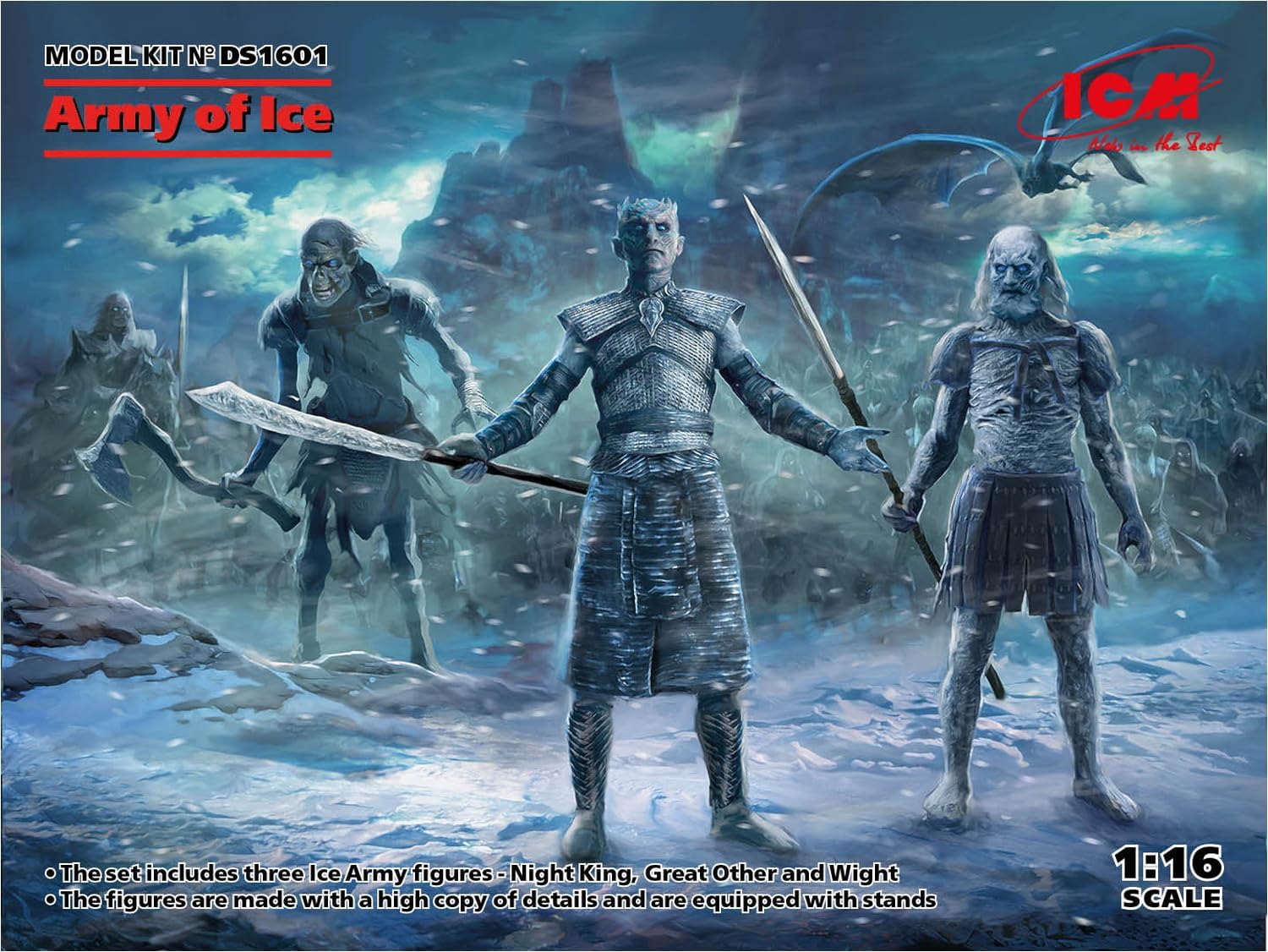 ICM DS1601 1/16 Ice Army Set, Plastic Model