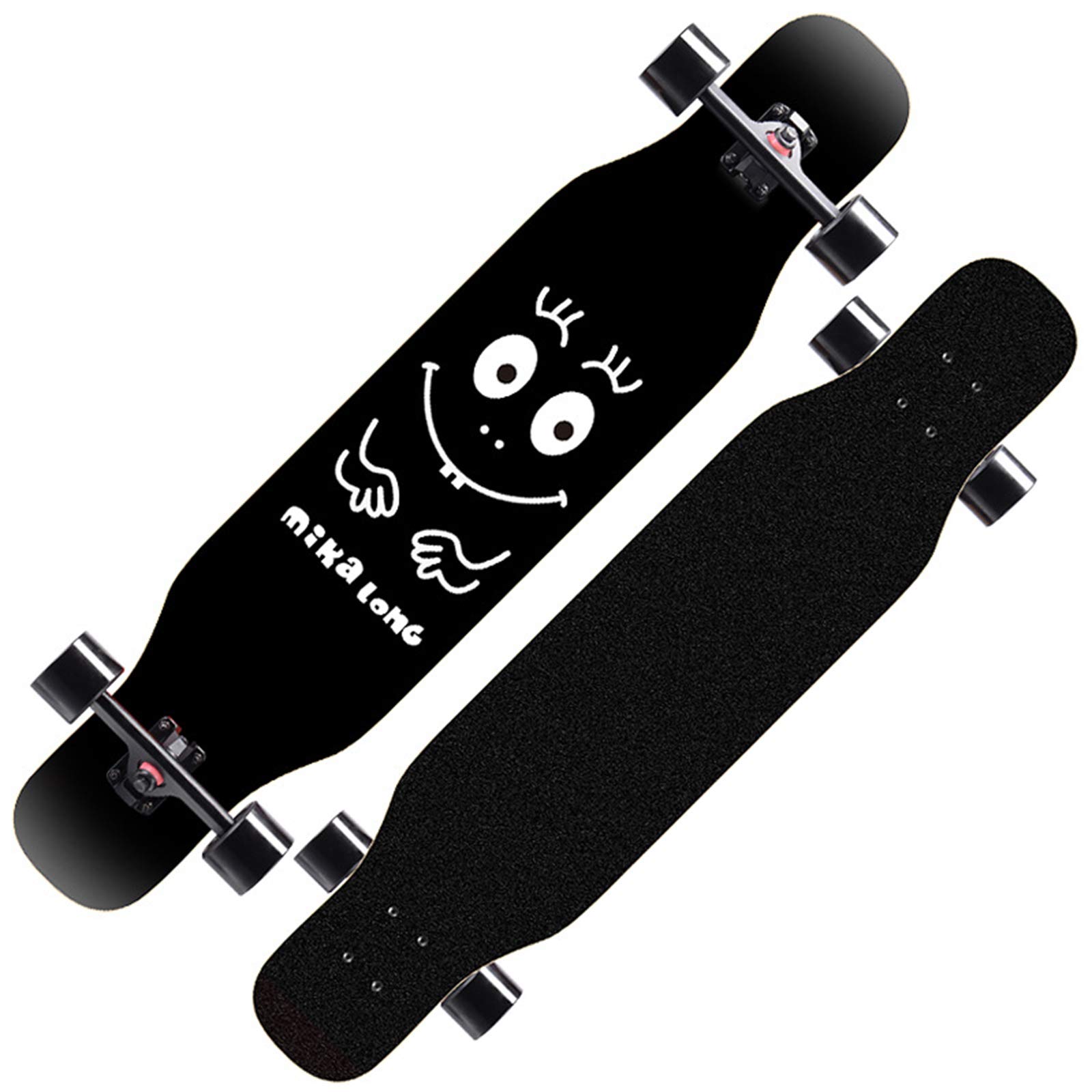 Planche à roulettes débutant 42x8 | Skate complet érable et roulement ABEC-11