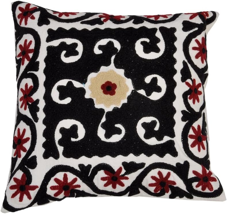 Indian Kantha Stitch handmade Pillow Cases Cushion Designer Toss Cover S-796