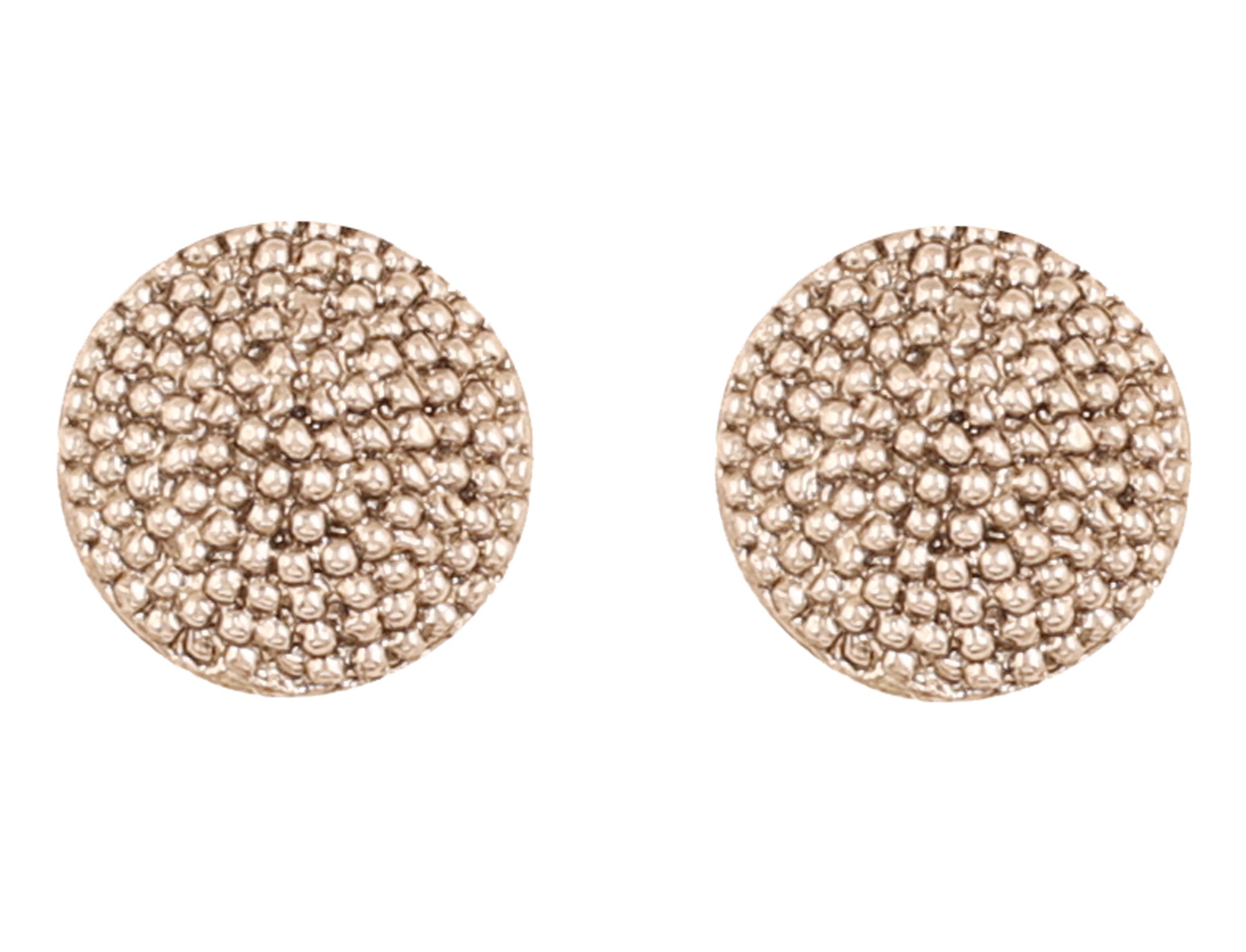 TouchstoneIndian Bollywood Artistic large stud designer Earrings jewelry in Gold Silver Tone For Women.