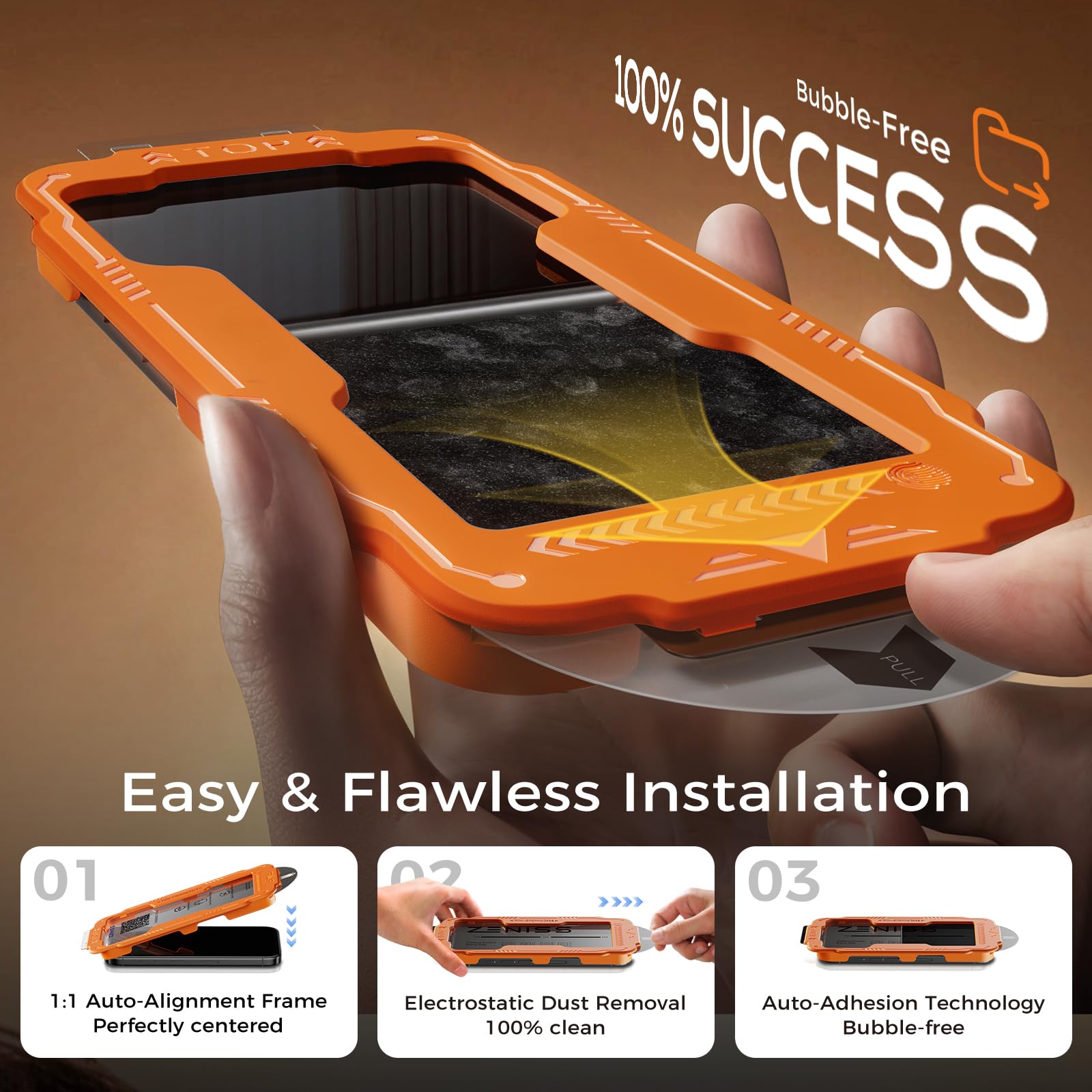 Amazon.com: Zeniss NeverBreak 9H+ Hardness for iPhone 15 Screen