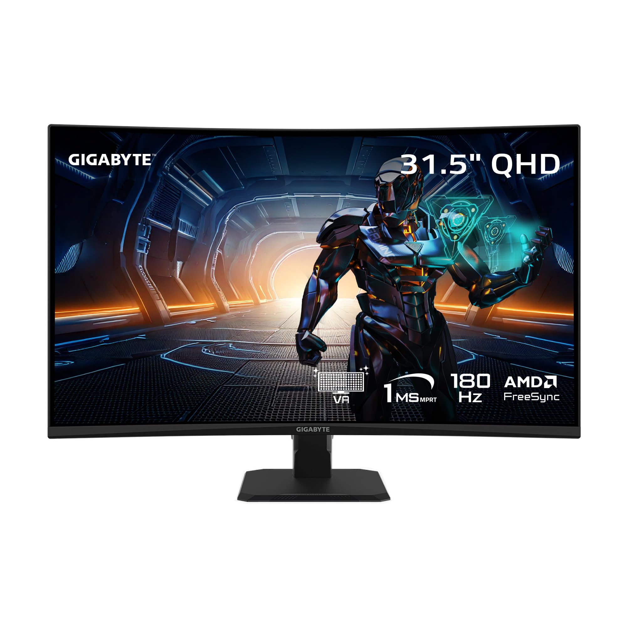 GIGABYTE G32QC ゲーミングモニター 31.5インチ WQHD G32QC A Gaming Monitor - GIGABYTE Global