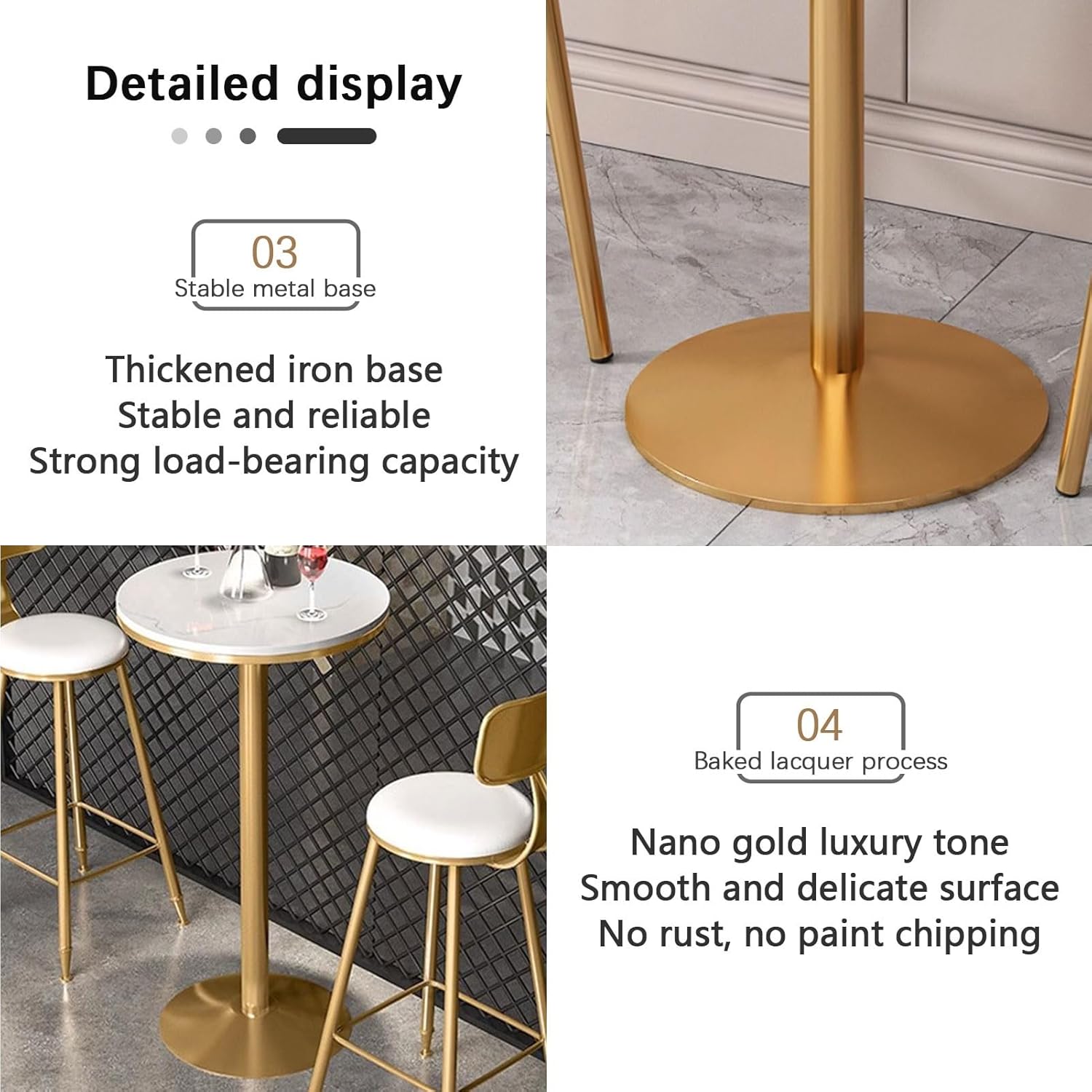 大理石柄リビングテーブル 丸テーブル[幅69] | 【公式】LOWYA(ロウヤ