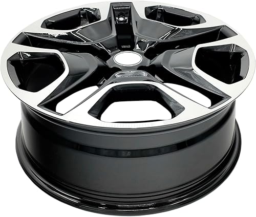 Miniatura 5 de Nuevo juego de llantas de aleación de 19 pulgadas y 19 x 7.5 pulgadas para Toyota RAV4 2019-2024 | Llanta de repuesto de diseño OEM | Acabado negro