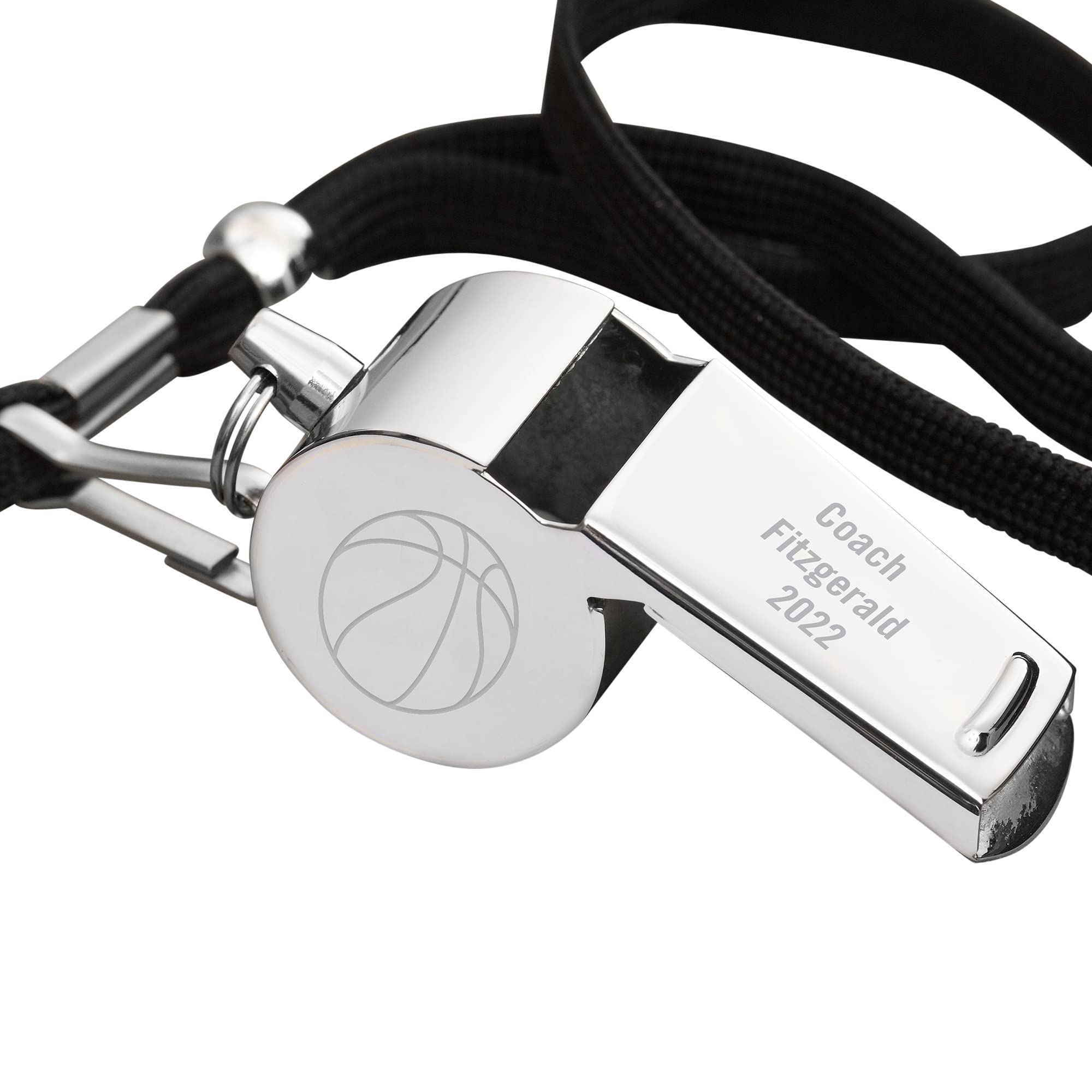 Personalization Universe Engraved Coach Stainless Steel Whistle