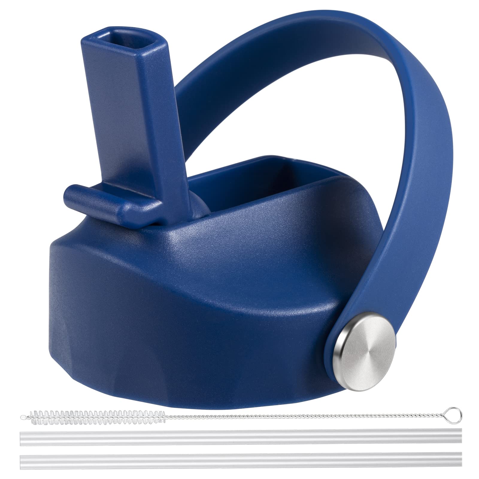 MijafaronStraw Lid for Hydro Flask, Flexible Handle - Fits 32, 40 oz Wide Mouth Bottles