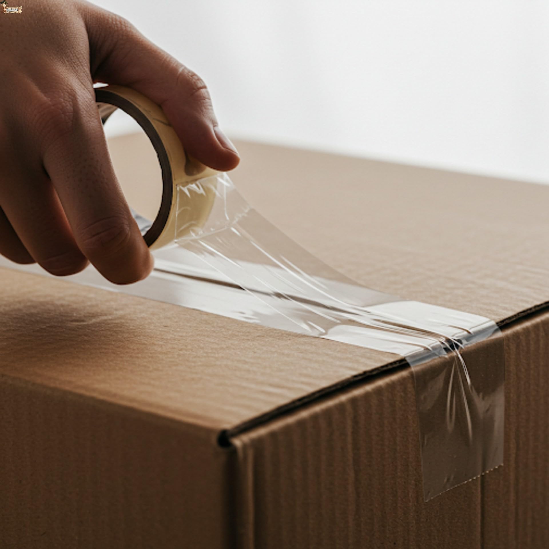 BricoLoco.com Precinto embalar transparente. Cinta adhesiva transparente para embalaje. Pack 36 uds. Rollo extralargo 120 metros. Ancho 45 mm. Para cerrar cajas, embalaje, mudanza, envíos,… (36)