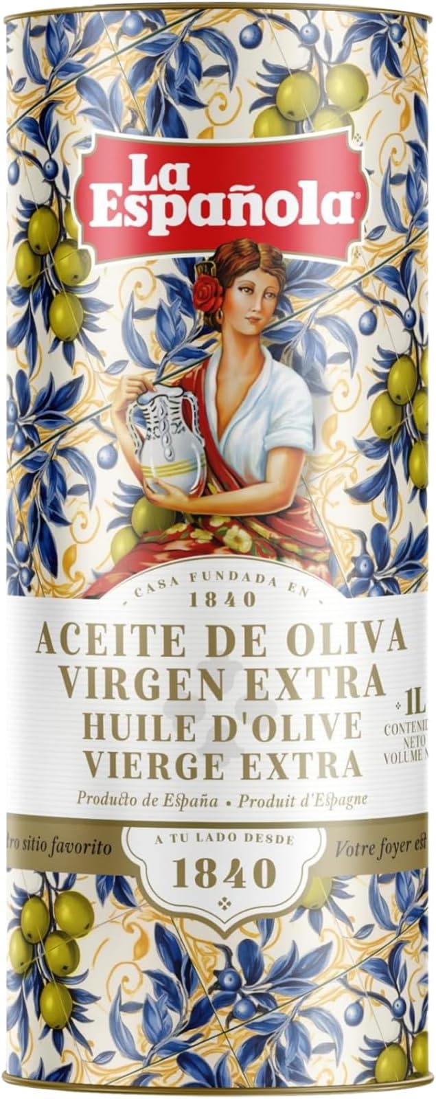 LA ESPAÑOLA - Aceite de Oliva Virgen Extra. Lata 1L