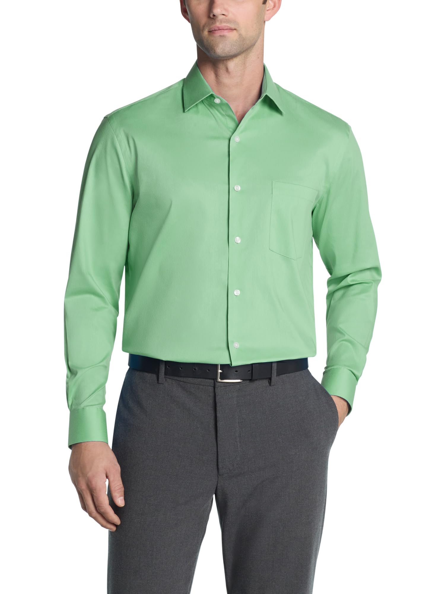 Van Heusen Men's Dress Shirt Regular Fit Everyday Defense Stretch