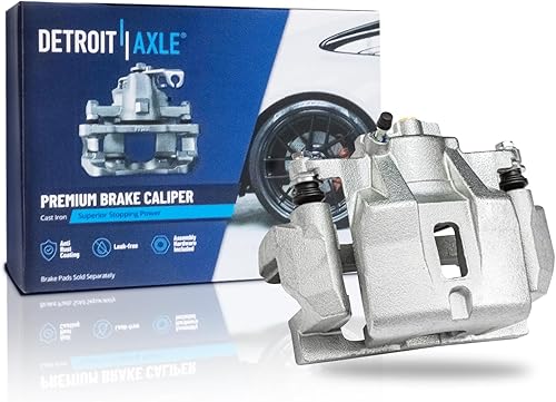 Miniatura 137 de Detroit Axle - Pinza de freno delantera derecha con soporte de repuesto para Chevrolet Equinox Captiva Sport Pontiac Torrent Saturn Vue Suzuki XL-7