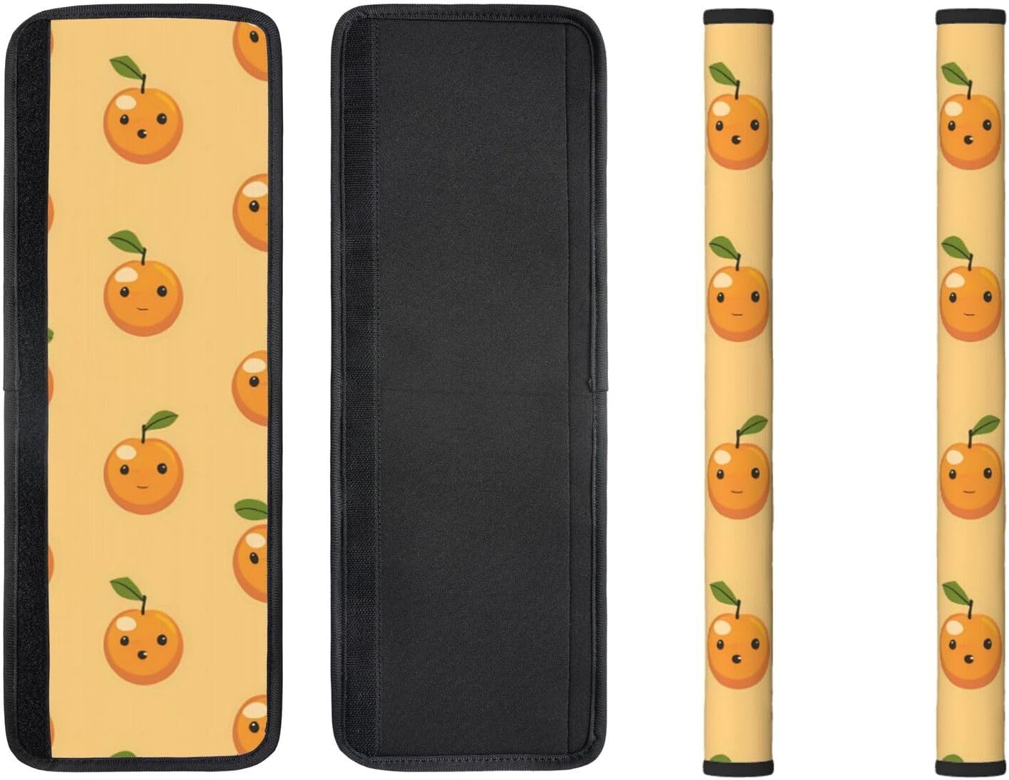 Refrigerator Handle Covers Cute Orange Fridge Handle Covers Set of 2 Refrigerator Door Handle Covers for Kitchen Decor Door Handle Covers for Oven Dishwasher