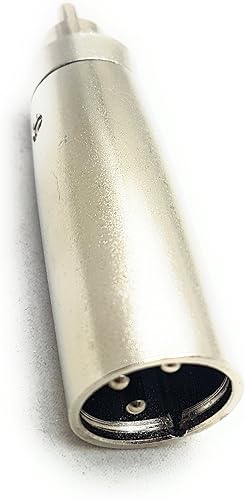 MainCore a   3-poliger XLR-Stecker auf Cinch-Stecker  Adapter-Kupplung fA r Mikrofonkabel  Mixer  VerstA rker  Audio