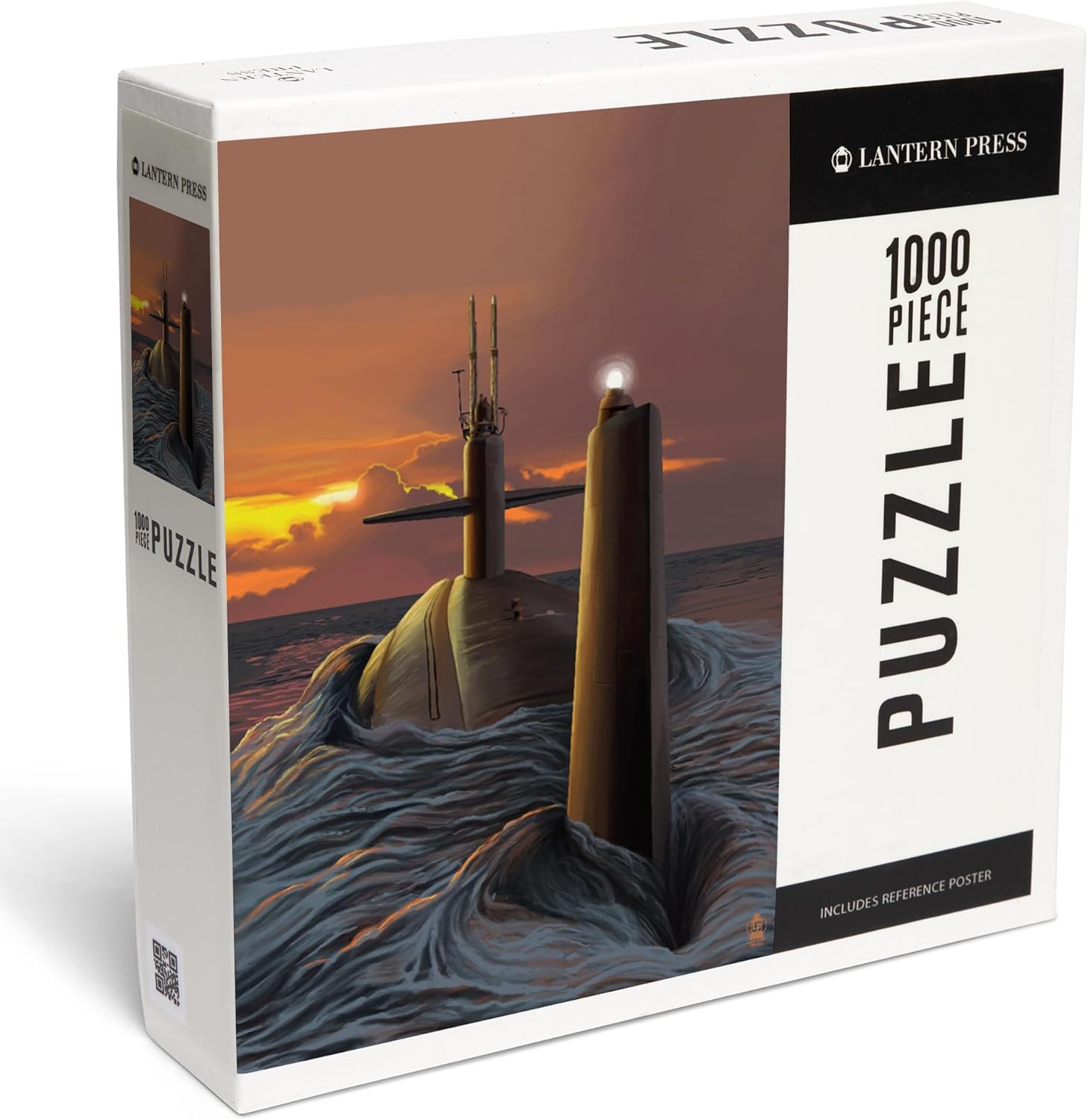 Submarine and Sunset (1000 Piece Puzzle, Challenging Jigsaw Puzzle for Adults, Made in USA)