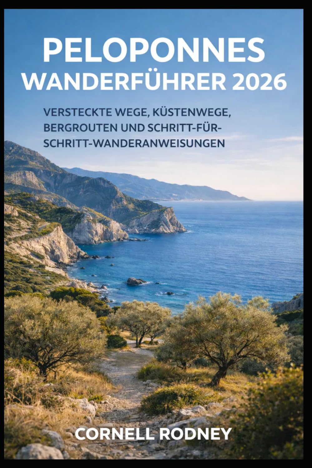PELOPONNES WANDERFÜHRER 2026: VERSTECKTE WEGE, KÜSTENWEGE, BERGROUTEN UND SCHRITT-FÜR-SCHRITT-WANDERANWEISUNGEN (Pathfinder Travel And Adventure Guides)