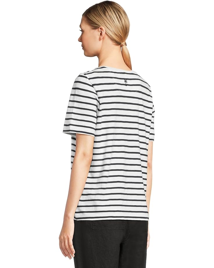 Tommy Bahama Indigo Palms Stripe Lux Tee - #3 of 5