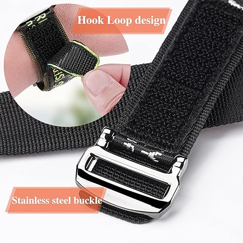 Miniatura 7 de AireWiki Correa de nailon compatible con Huawei Watch Fit Correa de reloj de nailon deportiva para Huawei Watch Fit Pulsera de metal de acero