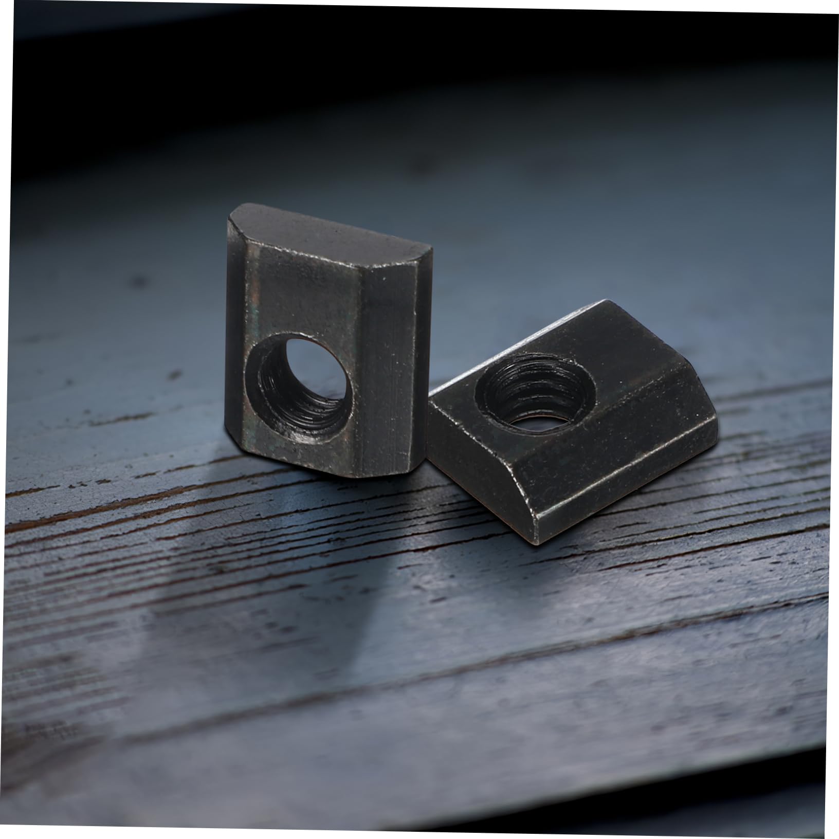 LIFKOME 20 Pcs Nut Carbon Steel Sliding T Nut Fasteners Durable T Slot Accessories for Hinges Machine Tools Shelving Easy Installation Wear Resistant