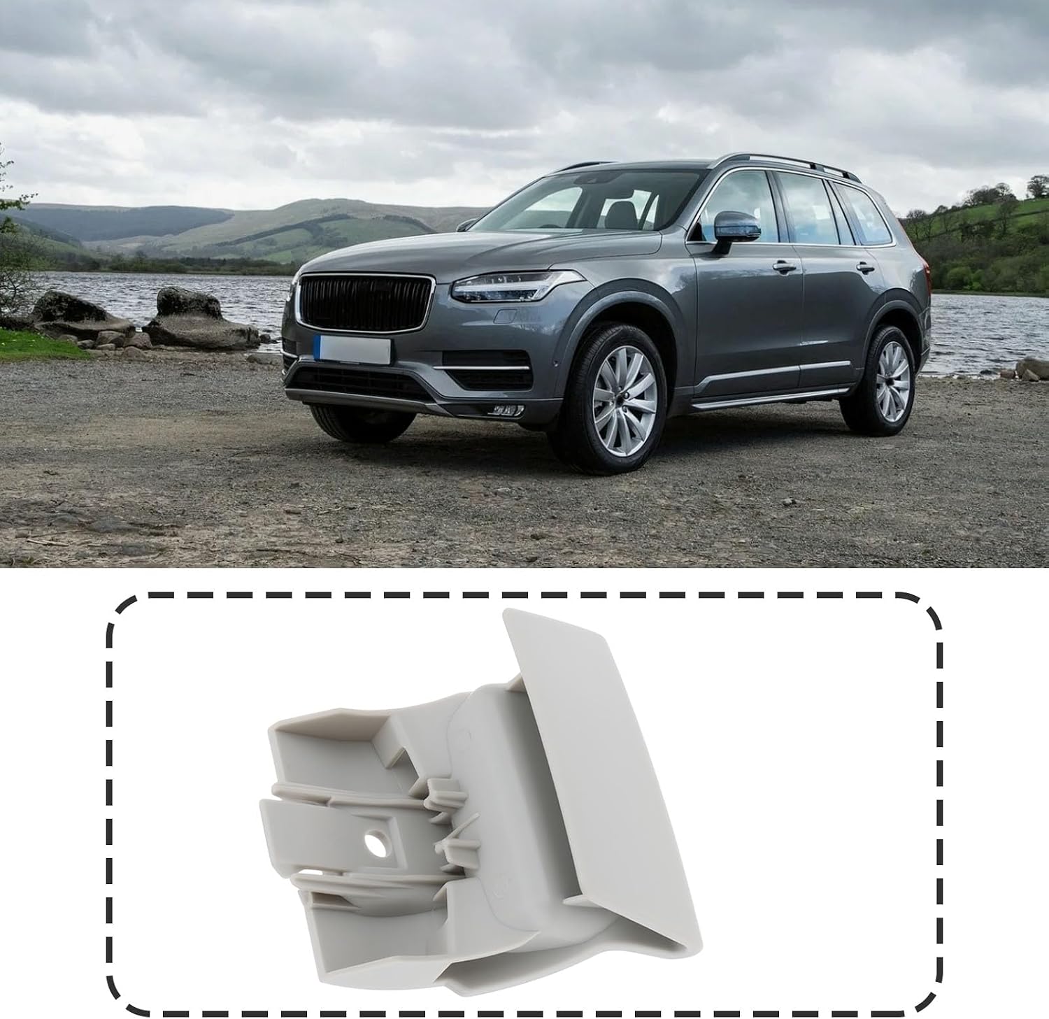 Car Rear 2nd 3rd Row Seat Release Handle 39826801 Compatible with Volvo XC90 2016-2022