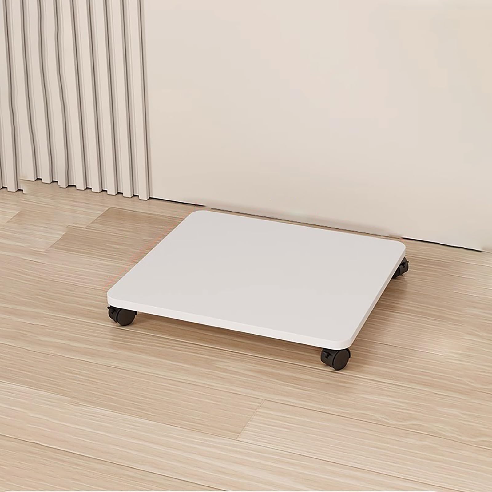 Meuble multimédia d'angle Blanc pour Salon et Salle de Jeux