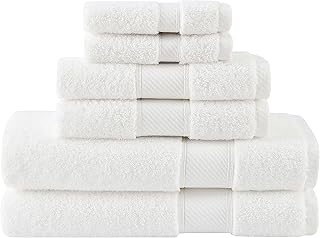 Charisma Classic II - Toalla de Mano (40,6 x 71,1 cm), Color Blanco Brillante
