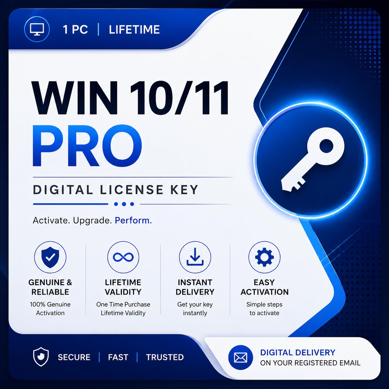 WIN 10 Professional (PRO) Lifetime Digital License, 1 PC Activation Key, 32/64-Bit Compatible, Instant Email Delivery, Unlimited Reinstallations [OS Key Card] (WIN 10 PRO)-image-27