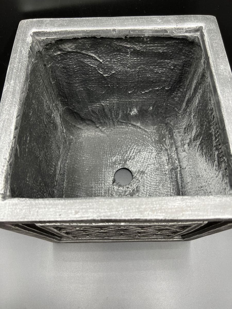 Filetフィレ スクエア M 植木鉢 鉢植え 鉢 アンティーク かっこいい