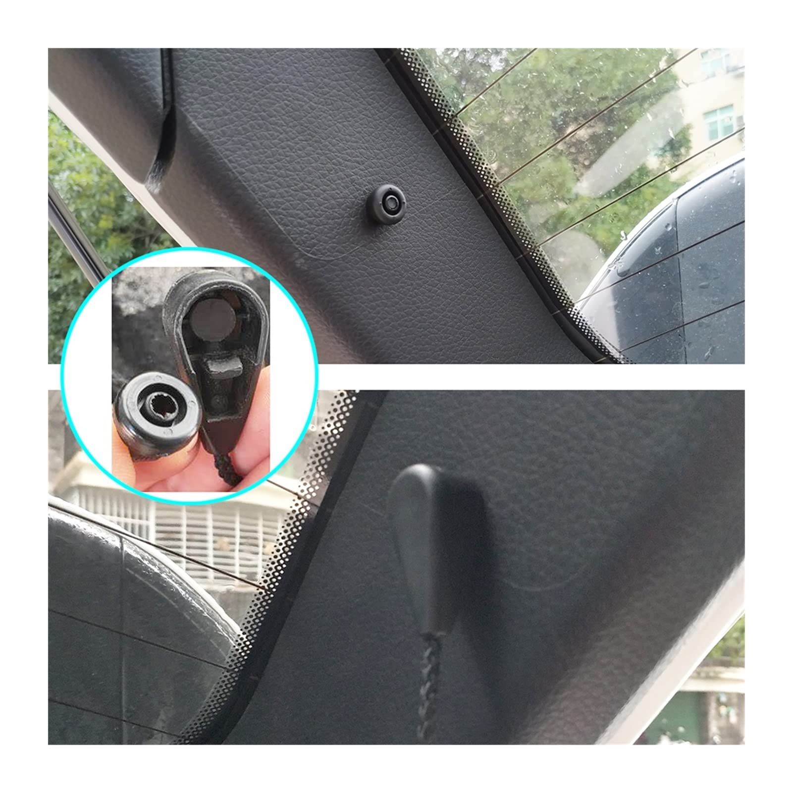 Ricambio Nissan Qashqai Clip Ripiano Bagagliaio Per Nissan Qashqai J10 - Set Da 2 Pezzi Ricambio Originale Pezzi Di Ricambio Auto - Foto 12