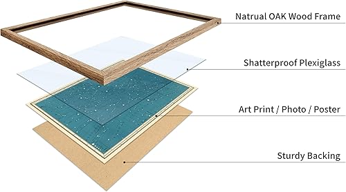 Miniatura 4 de Poster Master Póster celestial – Impresión del mapa de las estrellas – Regalo para astronomía, fanáticos lunares – Arte vintage para el hogar