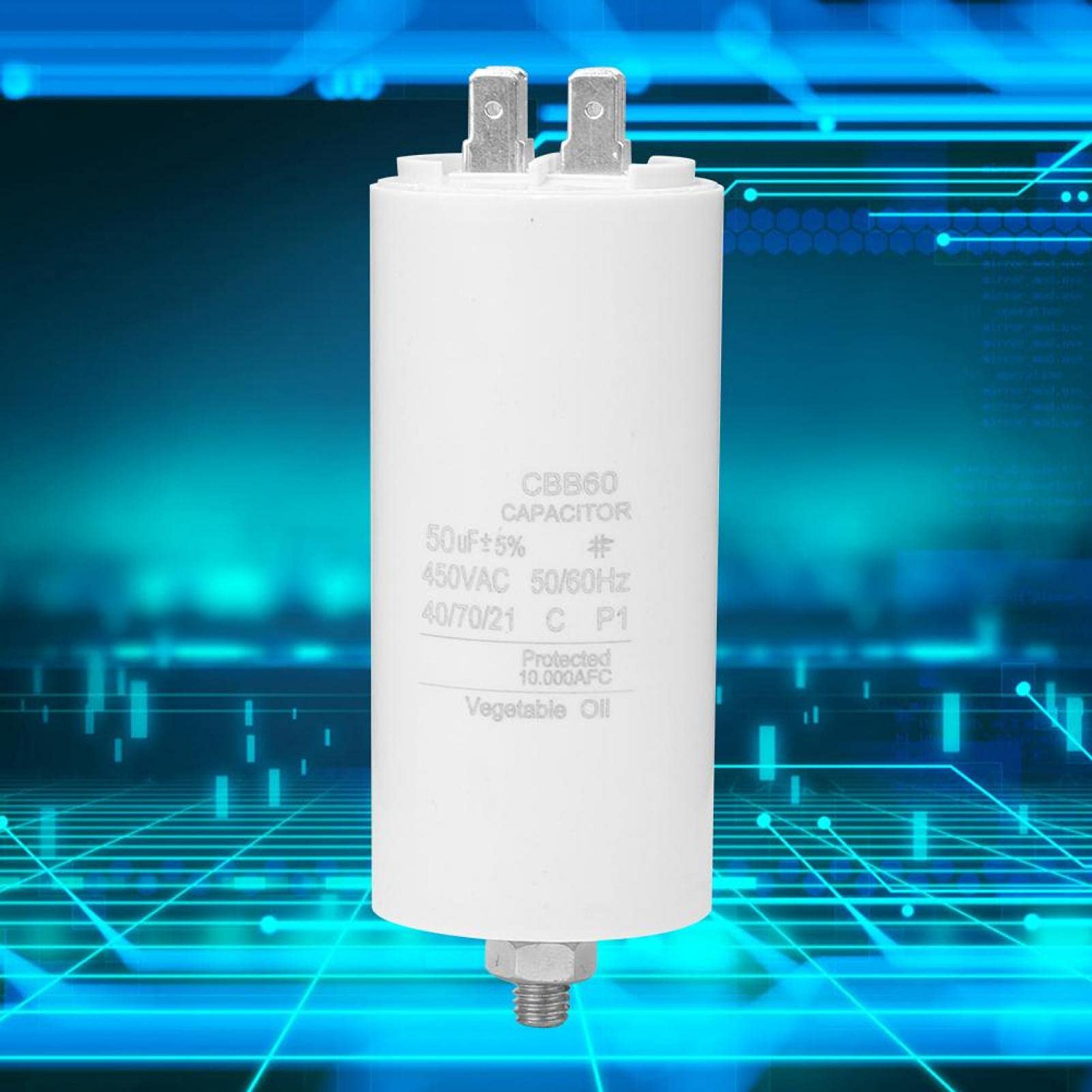 CBB60 450V 50uf Motor Running Capacitor, Water Pump Capacitor, Starting