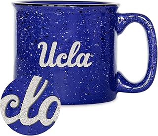 NCAA Speckle 12oz Laser Engraved Campfire Mug