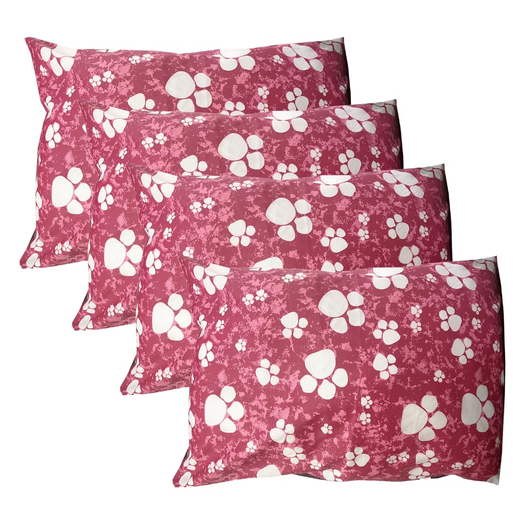 HOMELY IDEAS Large Dog Bed Cushion – Soft & Washable Inner Cushion with Printed Zipper Cover – Durable & Comfortable Pet Bed for Medium & Large Dogs & Cats
