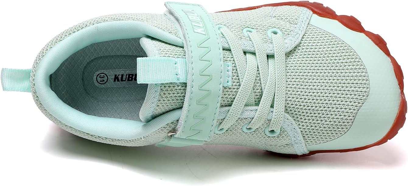 KUBUA Kids Barefoot Shoes Boys Girls Sneakers Naturally Splay Shoes Toddler Little Big Kid