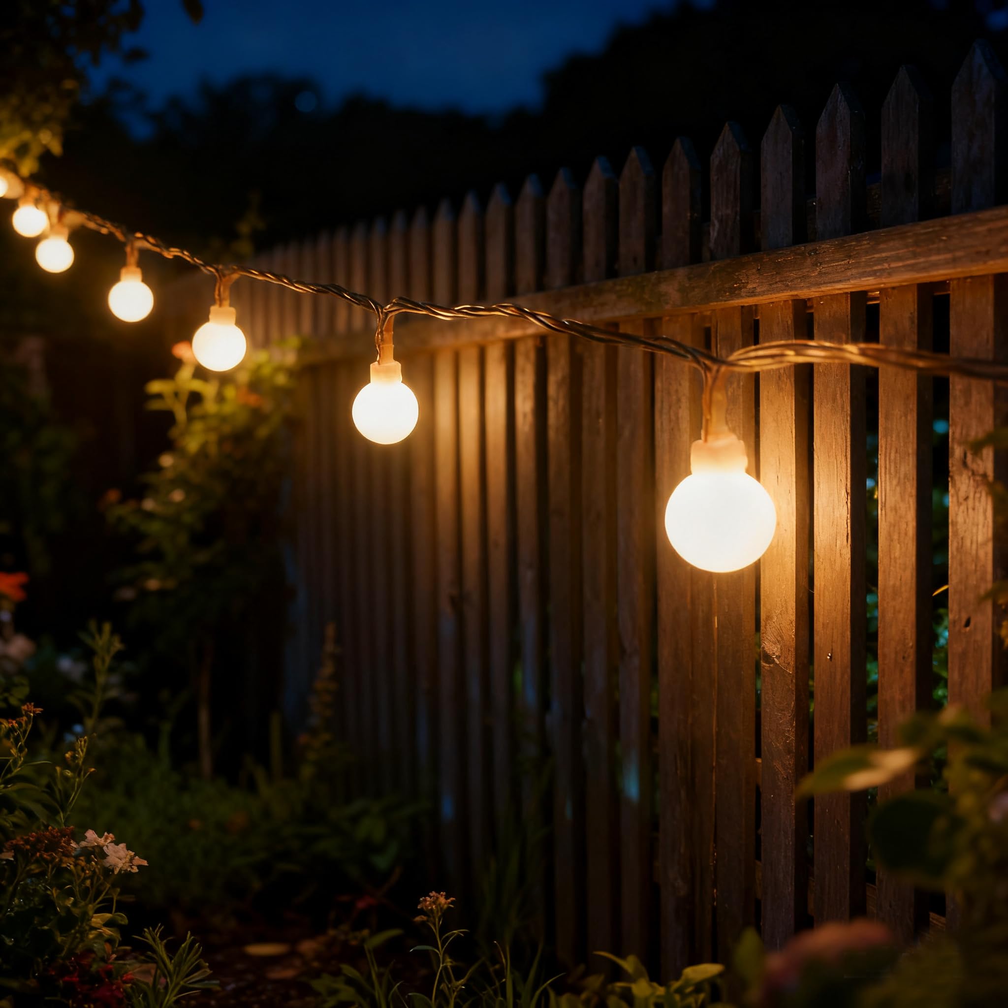Lichterkette mit 100 LEDs, batteriebetrieben, mit Fernbedienung, regenfest, 8 Modi & Timer, dimmbare Lichterkette für Innen- und Außenbereich, Weihnachtsbaum, Weihnachtsfeier, Garten, Hochzeit