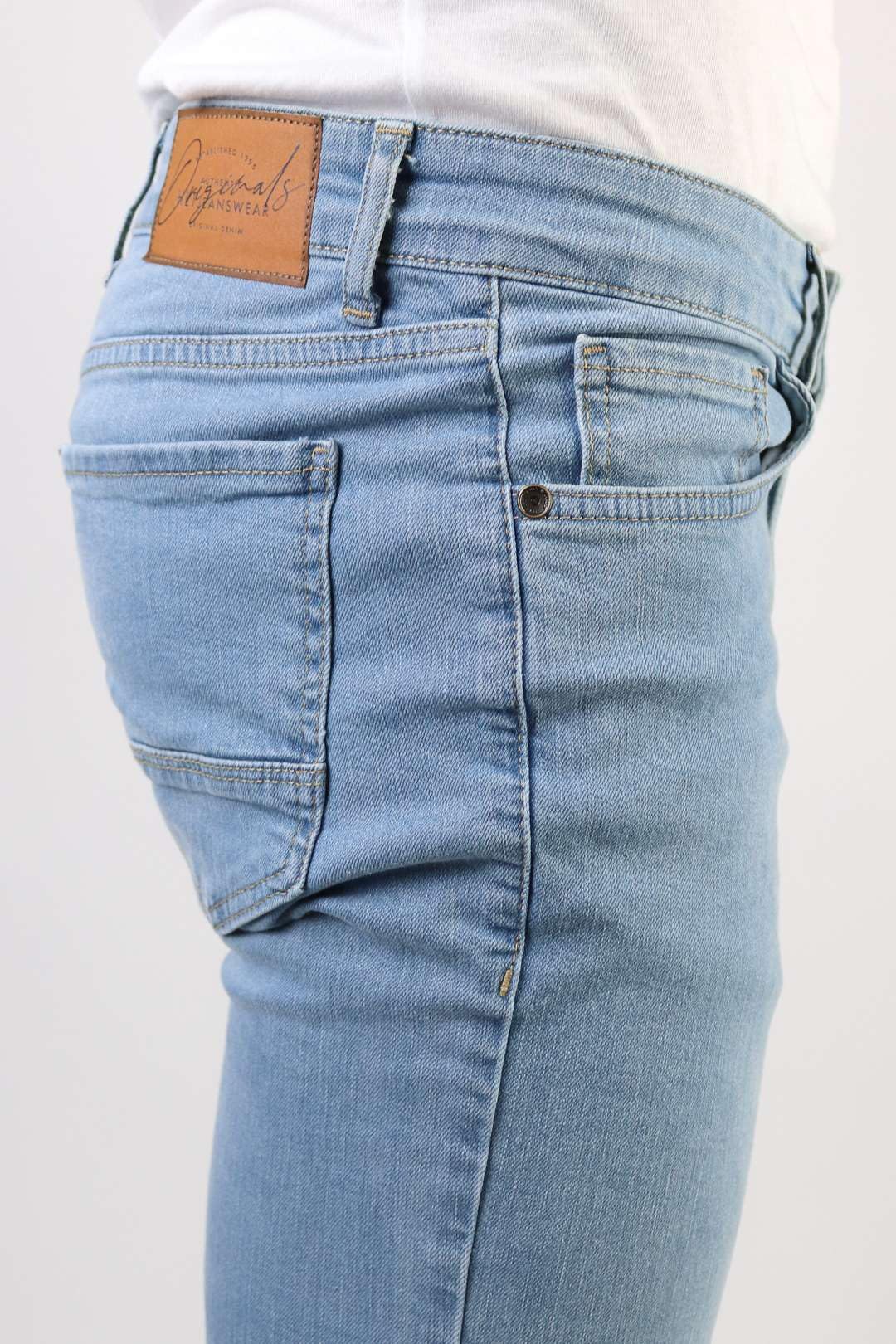 HALAT'S Herren Jeans Slim Fit - Baumwolle Jeanshose Stretch für Herren mit Schlanke Elastizität