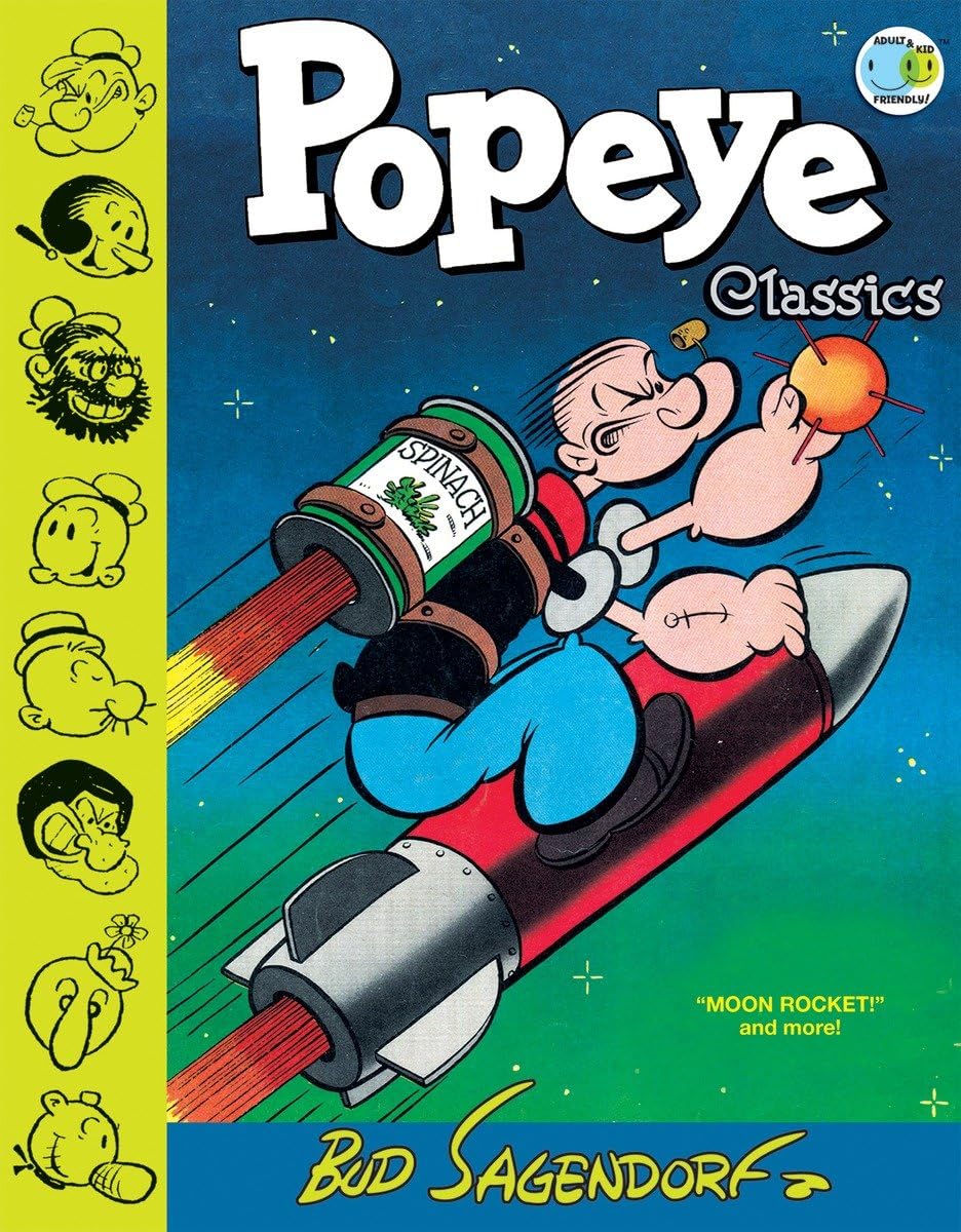 IDW Publishing Popeye Classics, Vol. 10: Moon Rocket and more