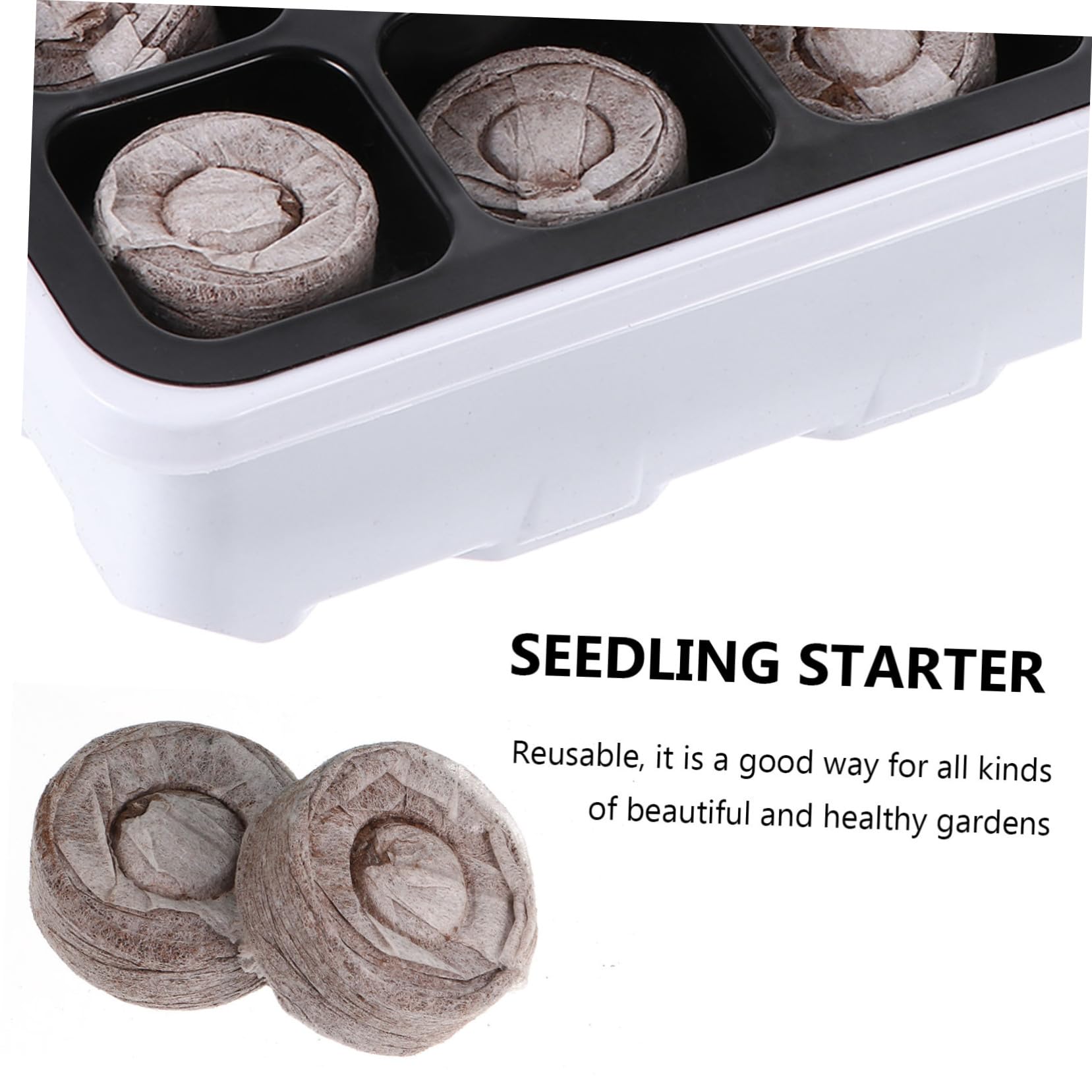 ibasenice 3 Sätze Teiliges Set Anzuchtschalen Mit Löchern Für Gewächshausgarten Robuste Und Wiederverwendbare Keimschalen Für Blumen Gemüse Und Früchte Einfach Zu Handhaben Für 12 Stück * 3
