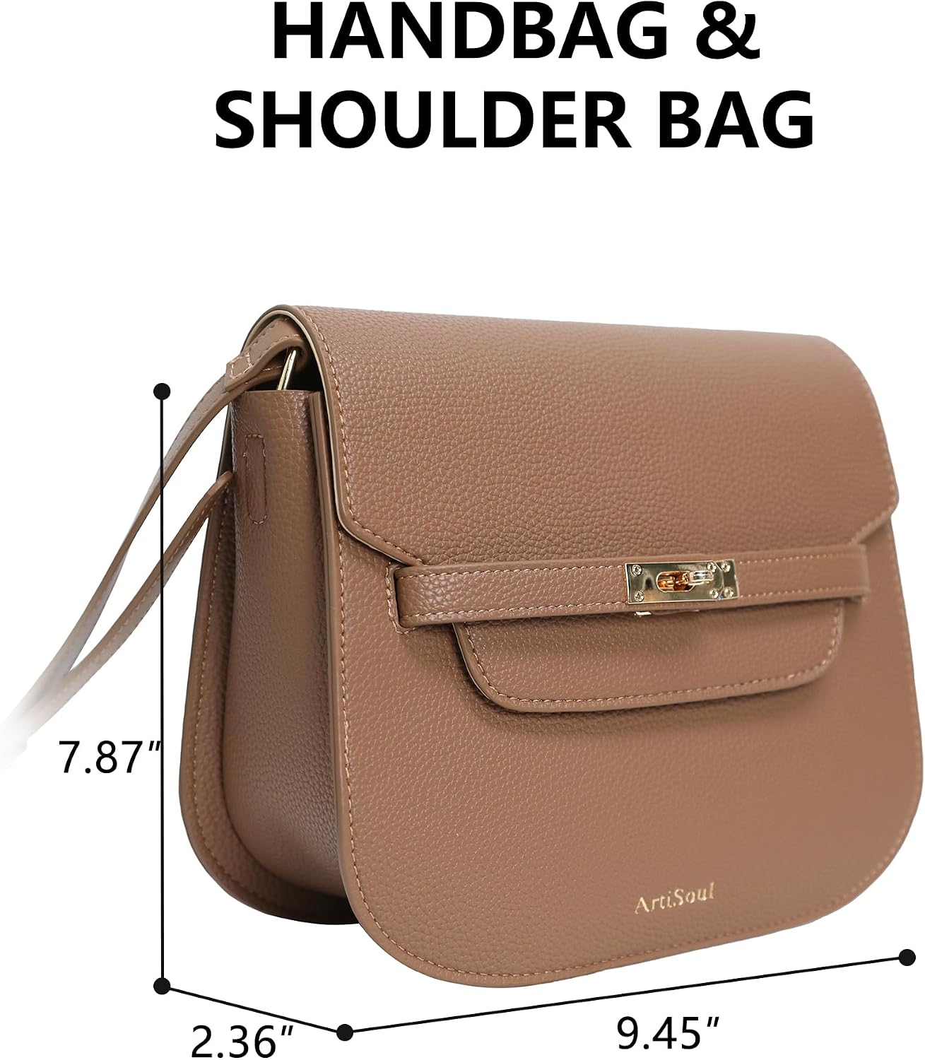 MKV Small Saddle Crossbody Bag for women,cross body purses for women，saddle bag purses for women