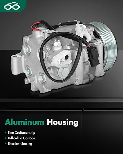 Vista 371 de SCITOO Compresor de CA apto para H-onda Prelude 2.2L 2001 para H-onda Civic para A-cura EL 1.7L 1997 1998 1999 2000 2001