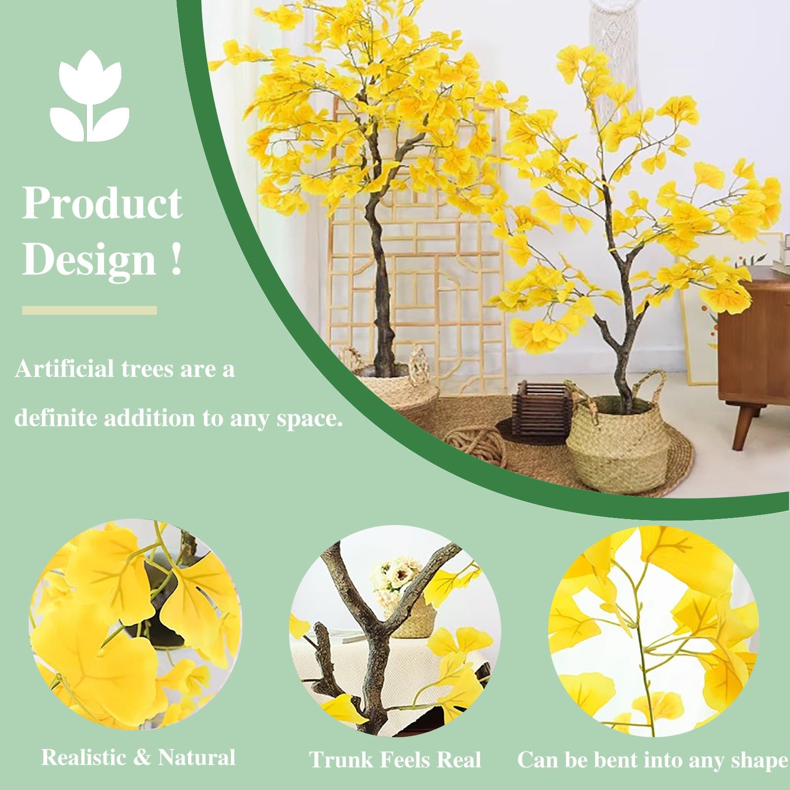 イチョウの木の置物 イチョウ - 植物図鑑 - エバーグリーン