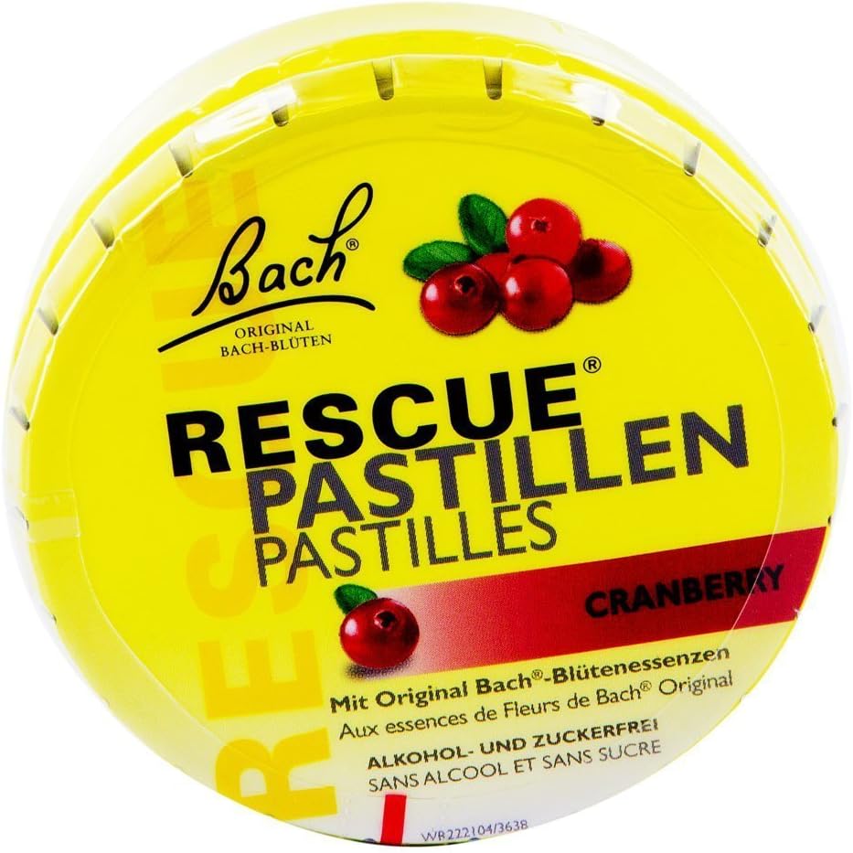 Bach Original Rescue Pastilles Cranberry 50 g by NELSONS GMBH