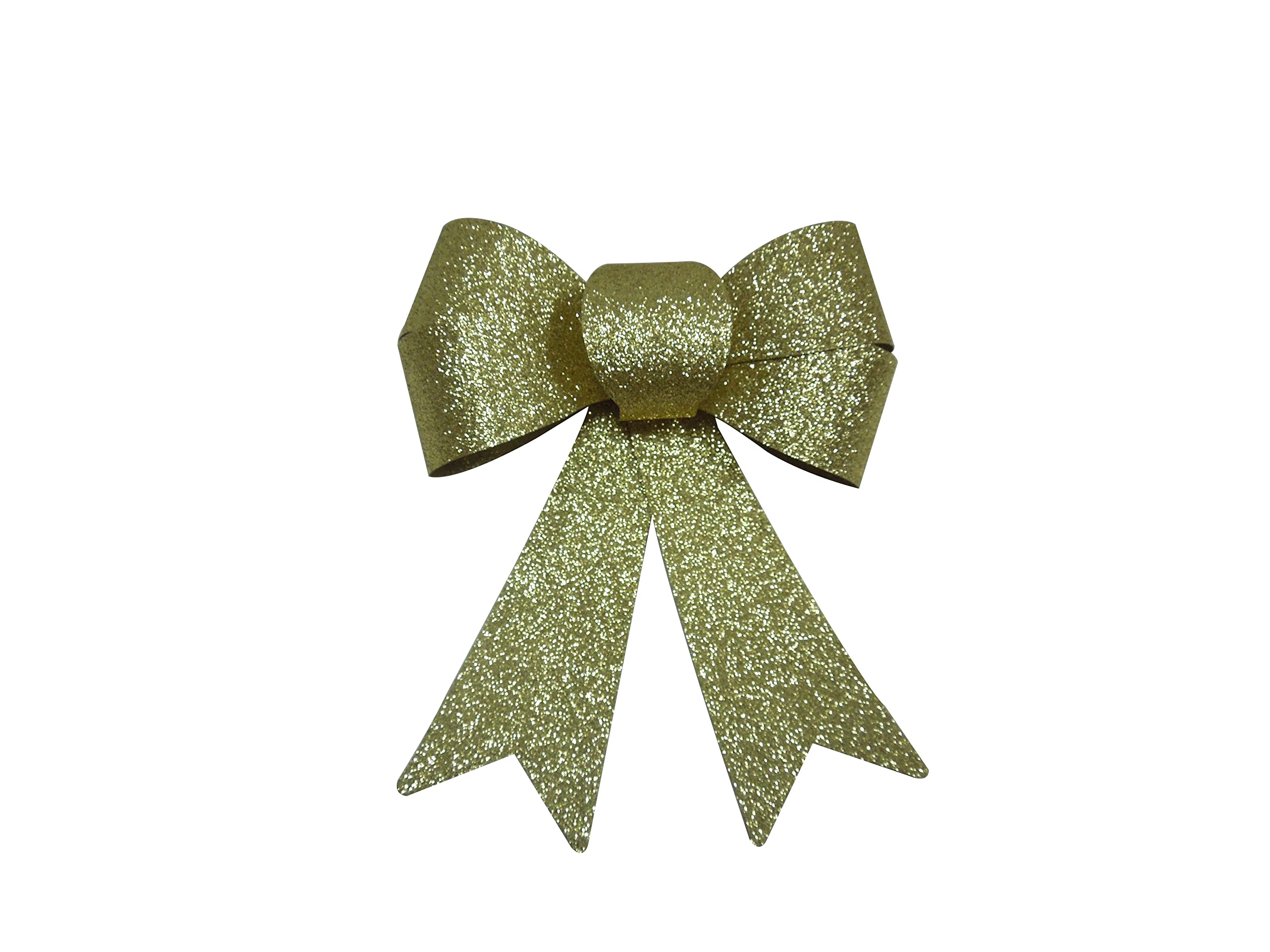 Christmas Magic Gold Bows 15x13cm 2pcs/pk
