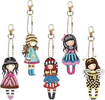 ダイヤモンドアート　完成品　　　　　 クリスマスキーホルダー12個 ダイヤモンドアート キーホルダー 制作キット ダイヤモンド刺繍