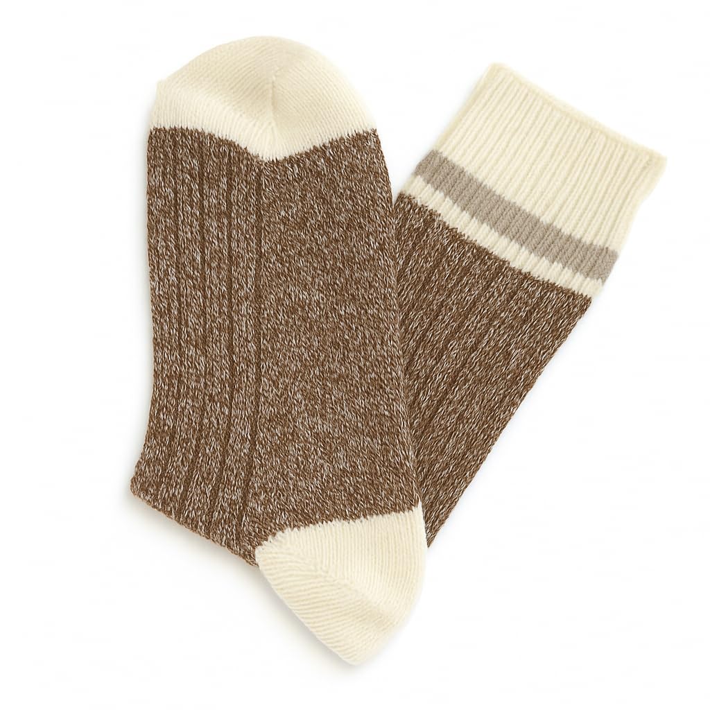 Chaussettes Femme Hiver Lot de 5 Paires – Douces & Chaudes – Style Cozy Tricot – Taille Unique