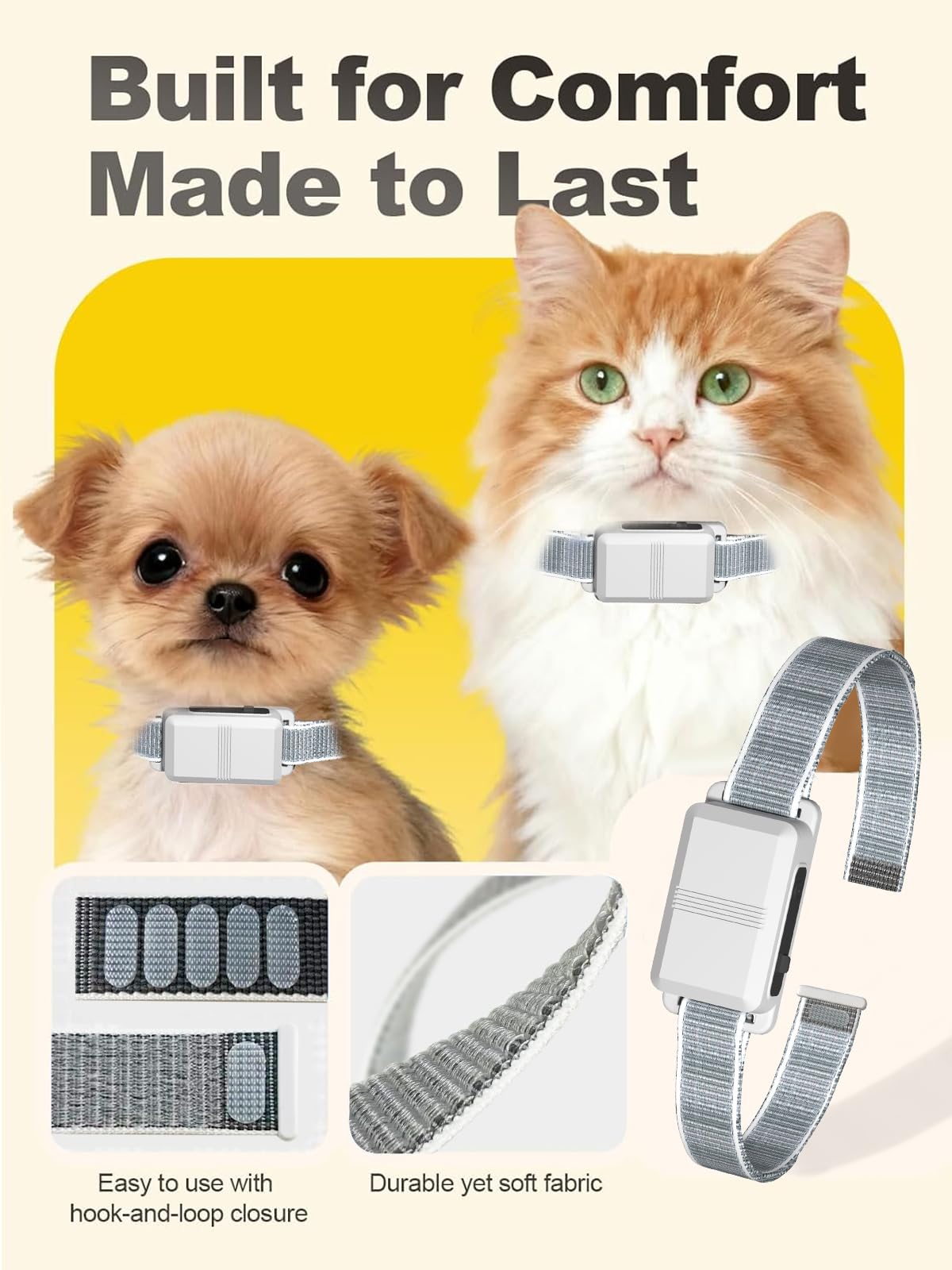 FLYSPEAR Barrera inalámbrica para gatos, barrera recargable para interiores con 6 radios de rango ajustables de hasta 7 pies, 6 intensidades estáticas seguras ajustables, sistema de valla eléctrica