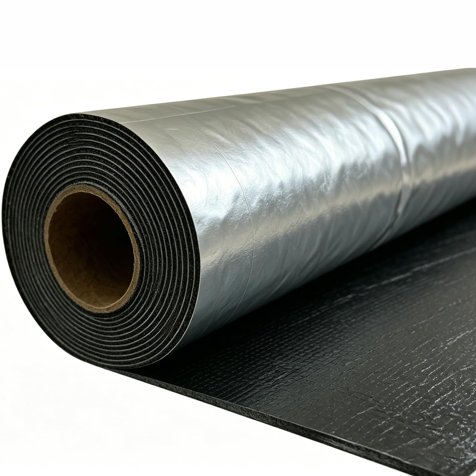 Tamaño Grande Adhesión Cinta Butilo Impermeable Aluminio Cinta Butilica 1.5mm De Espesor para Caravanas, Techo, Ventana, Ruptura De Tuberías, Goteras, Grietas(Size:3.3x33ft(1x10m))