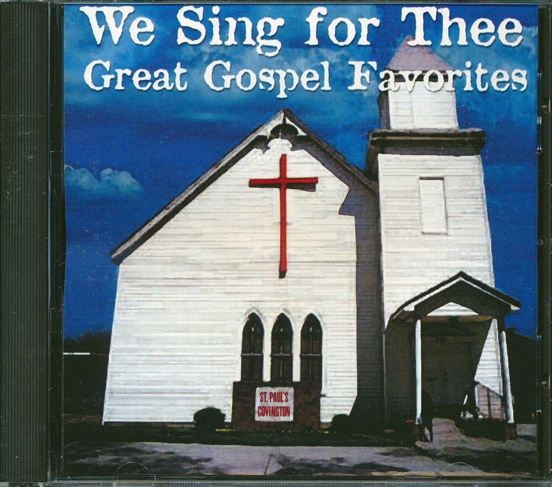 We Sing for Thee: Great Gospel Favorites [Audio CD] Various Artists