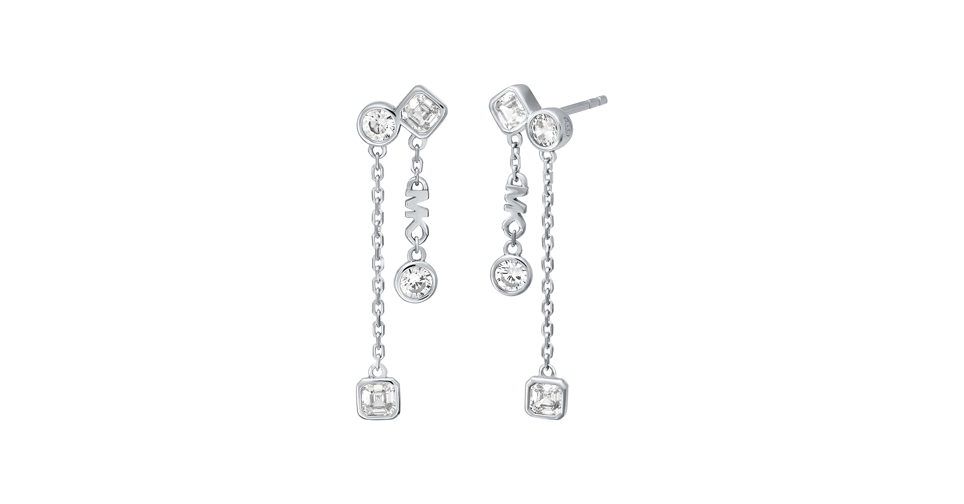 Amazon.com: Michael Kors Women's Sterling Silver Heart Stud