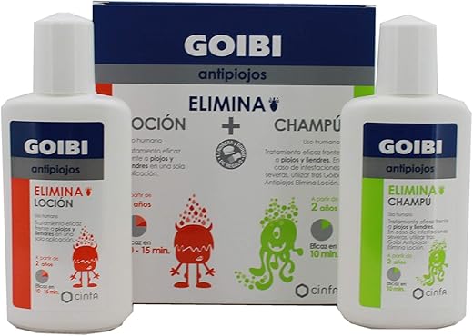 GOIBI CHAMPU + LOCION PIOJOS, 125ml (el empaque puede diferir)