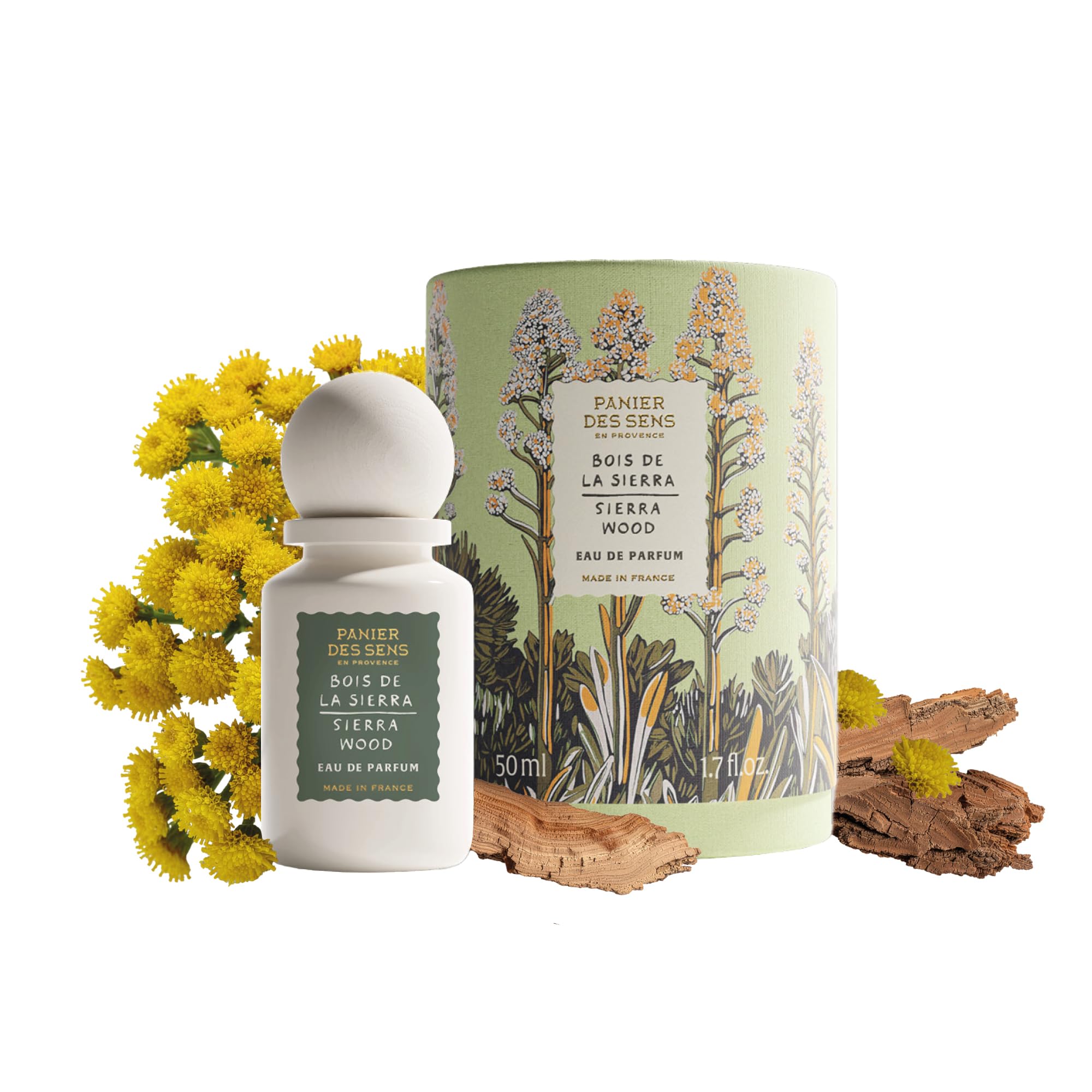 Panier des Sens Parfum Femme Boisé Santal 50ml