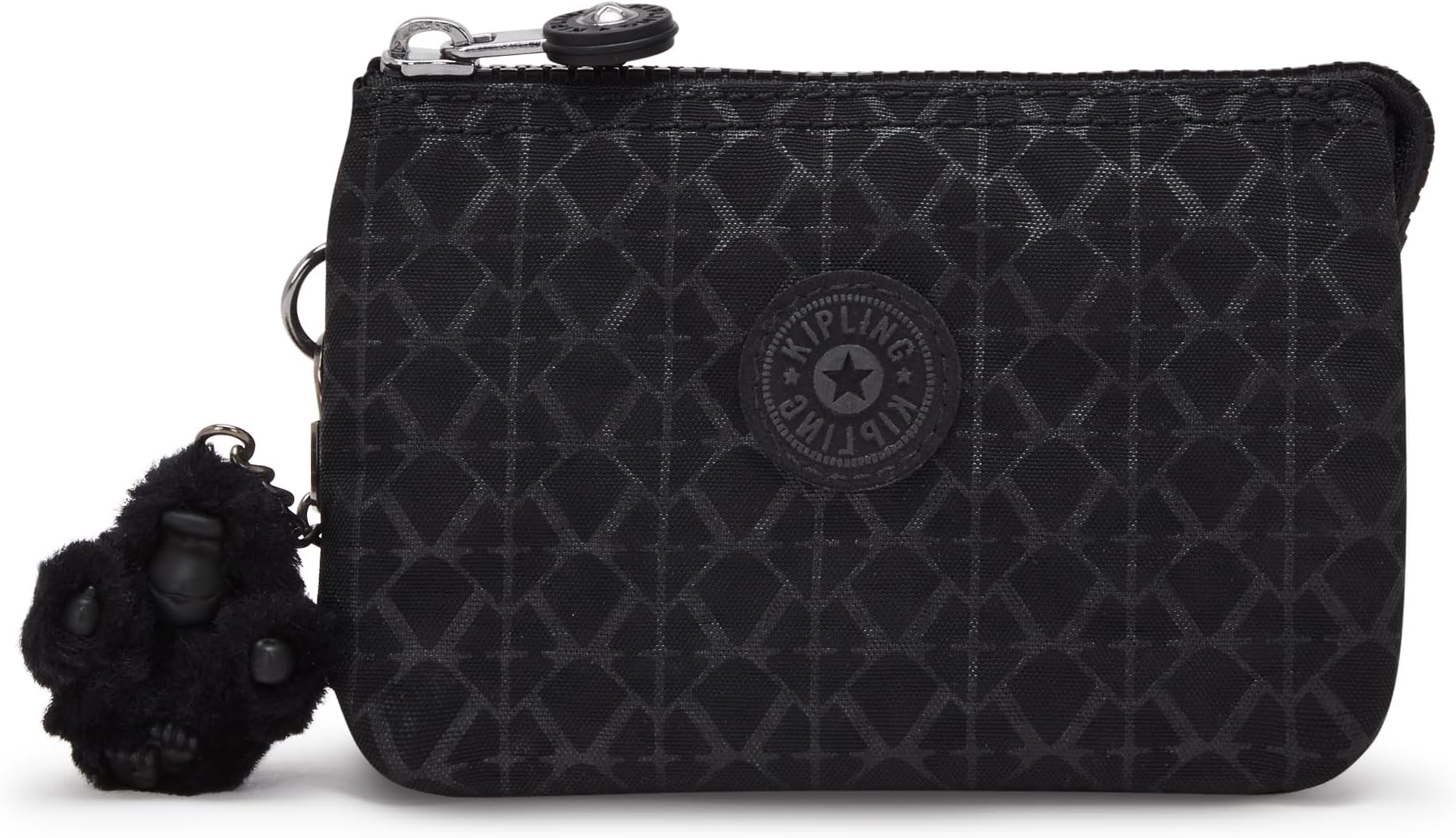 Kipling Creativity S Small Purse, Pouches, Cases, Signature Emb (Black)